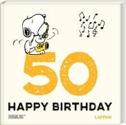 Cover-Bild zum Titel 'Peanuts Geschenkbuch: Happy Birthday zum 50. Geburtstag' von 'Charles M. Schulz'