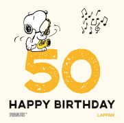 Cover-Bild zum Titel 'Peanuts Geschenkbuch: Happy Birthday zum 50. Geburtstag' von 'Charles M. Schulz'