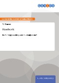 Cover-Bild zum Titel 'Handwerk' von 'T. Trares'