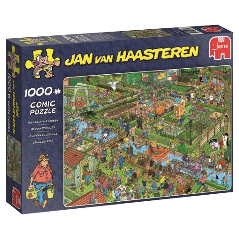Jan van Haasteren - Der Gemüsegarten - 1000 Teile Puzzle - 