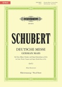 Cover-Bild zum Titel 'Deutsche Messe D 872' von 'Franz Schubert, Johann Philipp Neumann'