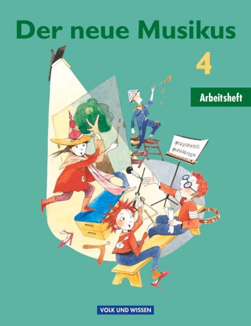 Der neue Musikus 4. Schuljahr. Arbeitsheft. Östliche Bundesländer und Berlin - Georg Biegholdt, Sonja Hoffmann, Axel Schmidt, Annerose Schnabel, Jochen Willrodt