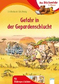 Cover-Bild zum Titel 'Gefahr in der Gepardenschlucht' von 'Dirk Reinhardt'