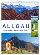 Cover-Bild zum Titel 'Allgäu, Berge, Wiesen, Seen und Kühe. (Wandkalender 2027 DIN A4 hoch), CALVENDO Monatskalender' von 'VogtArt'