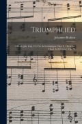 Cover-Bild zum Titel 'Triumphlied: (Offenb. Joh. Cap. 19.) Für Achtstimmigen Chor U. Orchester (Orgel Ad Libitum): Op. 55' von 'Johannes Brahms'