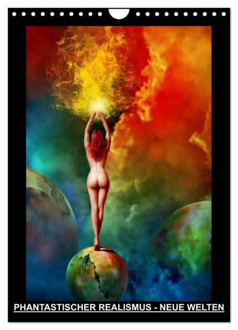 PHANTASTISCHER REALISMUS - NEUE WELTEN (Wandkalender 2026 DIN A4 hoch), CALVENDO Monatskalender - Michael Borgulat