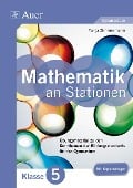Cover-Bild zum Titel 'Mathe an Stationen 5 Gymnasium' von 'Tanja Zimmermann'