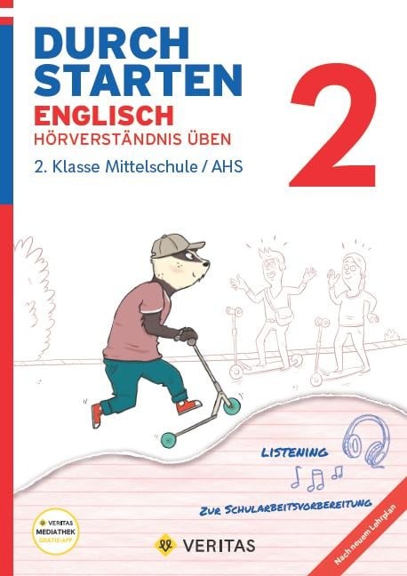 Durchstarten 2. Klasse - Englisch Mittelschule/AHS - Hörverständnis - Nicole Eisinger-Müllner, Julie Eiwen
