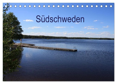 Südschweden (Tischkalender 2025 DIN A5 quer), CALVENDO Monatskalender - H. Braumann & T. Puth
