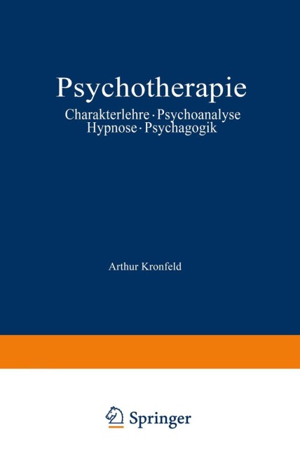 Psychotherapie - Arthur Kronfeld