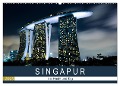 Singapur bei Nacht und Tag (Wandkalender 2025 DIN A2 quer), CALVENDO Monatskalender - Sebastian Rost