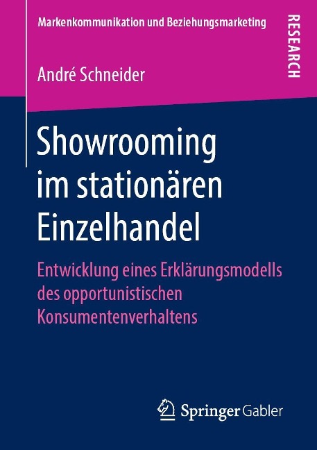 Showrooming im stationären Einzelhandel - André Schneider