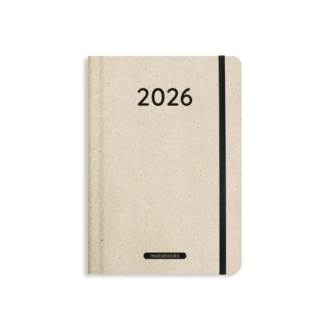 matabooks - A5 Kalender Samaya 2026 Farbe: Nature M (DE/EN) - 