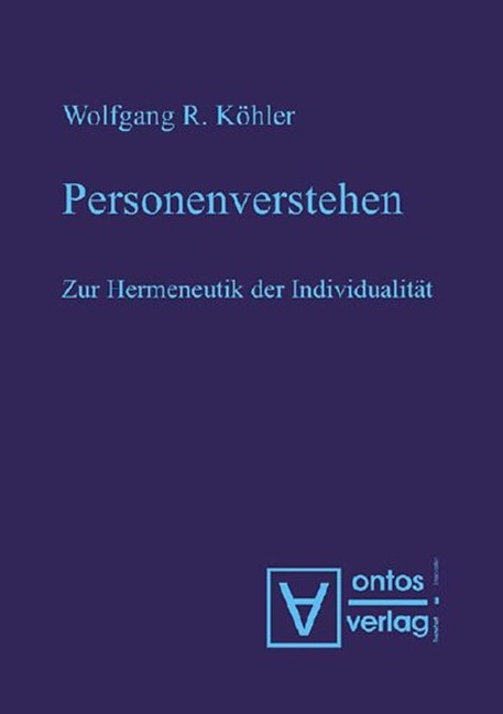 Personenverstehen - Wolfgang R. Köhler