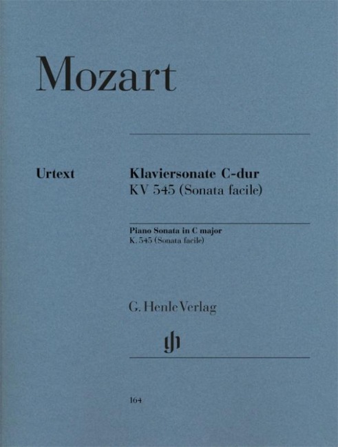 Klaviersonate C-dur KV 545 (Sonata facile) - Wolfgang Amadeus Mozart