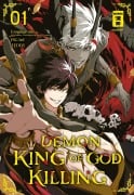 Cover-Bild zum Titel 'Demon King of God Killing 01' von 'Ezogingitune, PIG3rd, Teddy'