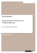 Cover-Bild zum Titel 'Konstantinische Reformen der Strafgesetzgebung' von 'Claus Renzelmann'