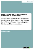 Cover-Bild zum Titel 'Sectors of Self Employment of Persons with Disabilities in Urban Areas of East Wollega Zone, Western Oromia, Ethopia. Empirical Findings and Recommendations' von 'Daniel Masresha Amare, Kidus Markos, Elfinesh Mulata, Melkamu Belina'