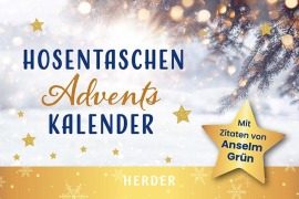 Cover-Bild zum Titel 'Hosentaschenadventskalender 2026 - mit Fotos' von 'Anselm Grün'