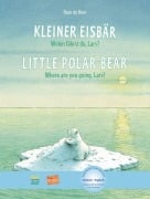 Cover-Bild zum Titel 'Kleiner Eisbär - Wohin fährst du, Lars? Kinderbuch Deutsch-Englisch' von 'Hans de Beer'