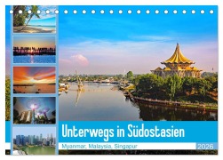 Cover-Bild zum Titel 'Unterwegs in Südostasien (Tischkalender 2026 DIN A5 quer), CALVENDO Monatskalender' von 'Klaus Eppele'