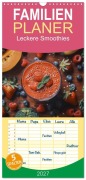 Cover-Bild zum Titel 'Familienplaner 2027 - Leckere Smoothies mit 5 Spalten (Wandkalender, 21 x 45 cm) CALVENDO' von 'Steffen Gierok-Latniak'