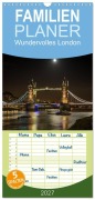 Cover-Bild zum Titel 'Familienplaner 2027 - Wundervolles London mit 5 Spalten (Wandkalender, 21 x 45 cm) CALVENDO' von 'Dirk Meutzner'