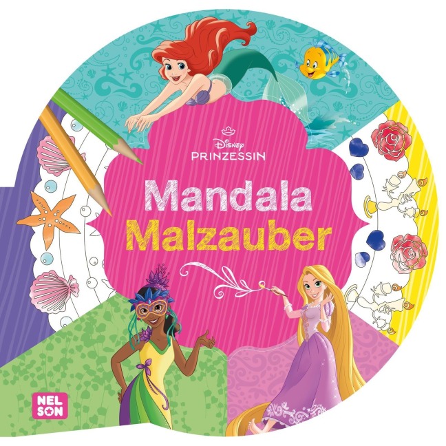 Disney Prinzessin: Mandala-Malzauber - 