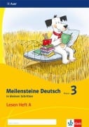 Cover-Bild zum Titel 'Meilensteine. Deutsch in kleinen Schritten. Lesestrategien Heft 1. Klasse 3. Ausgabe ab 2017' von ''