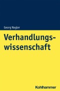 Cover-Bild zum Titel 'Verhandlungswissenschaft' von 'Georg Nagler'
