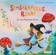 Cover-Bild zum Titel 'Simsalapokus, Rina! Die wilde Buchstaben-Hexerei' von 'Jasmin Schaudinn'