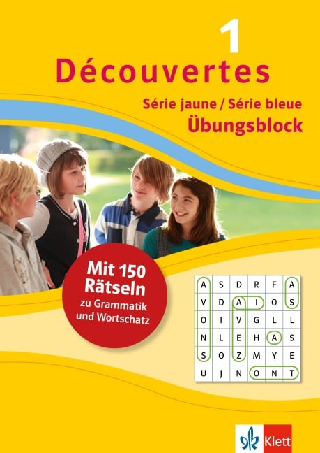 Découvertes 1 Série jaune/Série bleue - Übungsblock zum Schulbuch - 