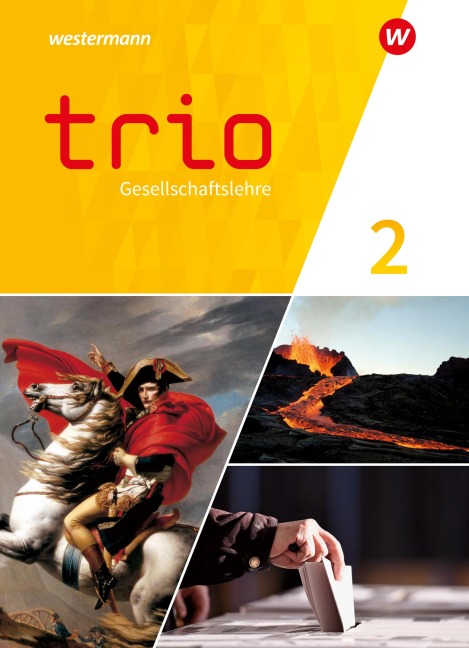 Trio Gesellschaftslehre 2. Schulbuch. Für Gesamtschulen in Hessen - 