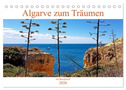 Cover-Bild zum Titel 'Algarve zum Träumen (Tischkalender 2026 DIN A5 quer), CALVENDO Monatskalender' von 'Irk Boockhoff'
