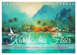 Cover-Bild zum Titel 'Karibisches Flair (Tischkalender 2026 DIN A5 quer), CALVENDO Monatskalender' von 'Cathrin Illgen'