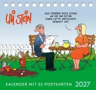 Cover-Bild zum Titel 'Uli Stein Postkartenkalender 2027' von 'Uli Stein'
