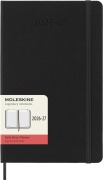 Cover-Bild zum Titel 'Moleskine 18 Monate Tagesnotizkalender 2026/2027, L/A5, 1 Tag = 1 Seite, Fester Einband, Schwarz' von ''