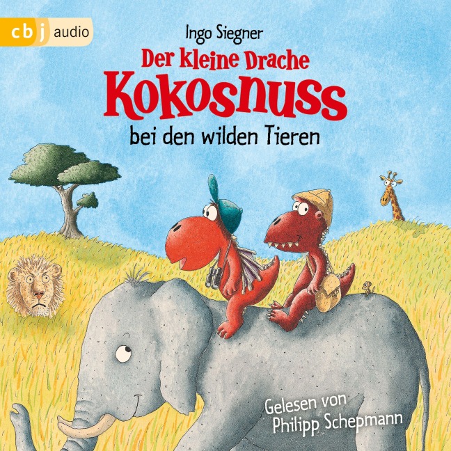 Der kleine Drache Kokosnuss bei den wilden Tieren - Ingo Siegner