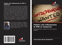 Cover-Bild zum Titel 'Fattori che influenzano le PMI in Camerun' von 'Yota Kuete Denis Baudelaire'