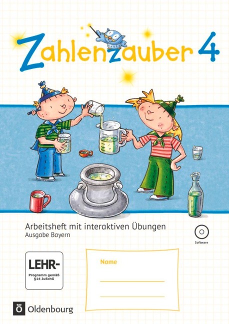 Zahlenzauber 4. Jahrgangsstufe - Arbeitsheft mit interaktiven Übungen. Ausgabe Bayern - Bettina Betz, Angela Bezold, Ruth Dolenc-Petz, Hedwig Gasteiger, Carina Hölz
