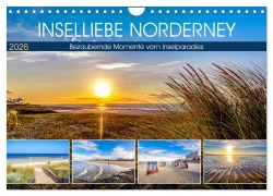 Cover-Bild zum Titel 'INSELLIEBE NORDERNEY (Wandkalender 2026 DIN A4 quer), CALVENDO Monatskalender' von 'Andrea Dreegmeyer'