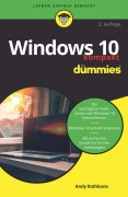 Cover-Bild zum Titel 'Windows 10 kompakt für Dummies' von 'Andy Rathbone'