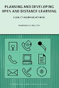 Cover-Bild zum Titel 'Planning and Developing Open and Distance Learning' von 'Reginald F. Melton'