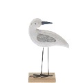 Cover-Bild zum Titel 'Holz Aufsteller Möwe, mit Metall-Flügeln, Weiß, 21 x 17 x 5 cm' von ''