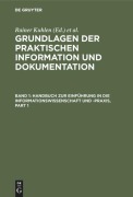 Cover-Bild zum Titel 'Grundlagen der praktischen Information und Dokumentation' von ''