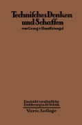Cover-Bild zum Titel 'Technisches Denken und Schaffen' von 'Georg Von Hanffstengel'