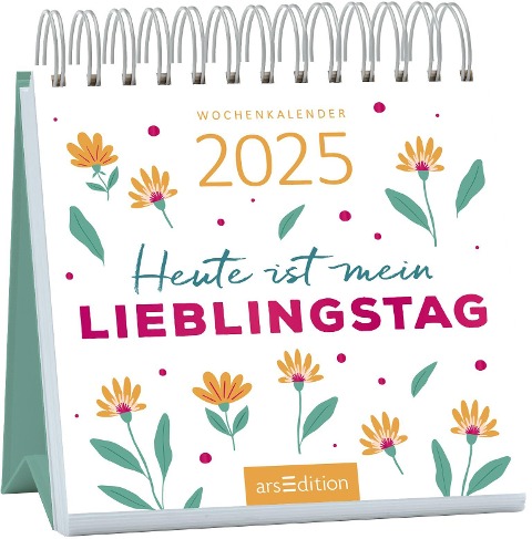 Mini-Wochenkalender Heute ist mein Lieblingstag 2025 - 