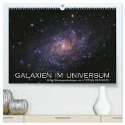 Cover-Bild zum Titel 'Galaxien im Universum (hochwertiger Premium Wandkalender 2026 DIN A2 quer), Kunstdruck in Hochglanz' von 'Stefan Bemmerl'