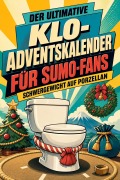 Cover-Bild zum Titel 'Der ultimative Klo-Adventskalender für Sumo-Fans' von 'Luca Hartmann'