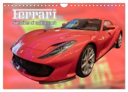 Cover-Bild zum Titel 'Ferrari - Synonym für Motorsport (Wandkalender 2026 DIN A4 quer), CALVENDO Monatskalender' von ''